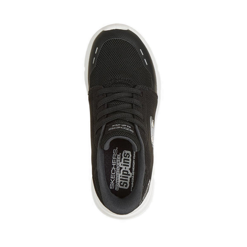 Skechers Slip-Ins Glide-Step Flow Boy's Lifestyle Shoes (Grade School / Teen) - Black