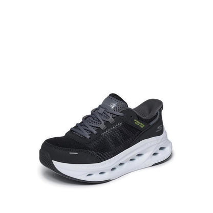 Skechers Slip-Ins Max Cushioning Glide-Step Boy's Lifestyle Shoes - Black (Grade School/Teen)