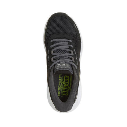 Skechers Slip-Ins Max Cushioning Glide-Step Boy's Lifestyle Shoes - Black (Grade School/Teen)