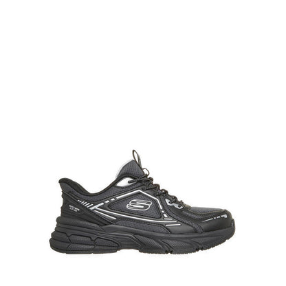 Skechers Slip-Ins Boy's Shoes Retro Graph (Grade School / Teen) - Black