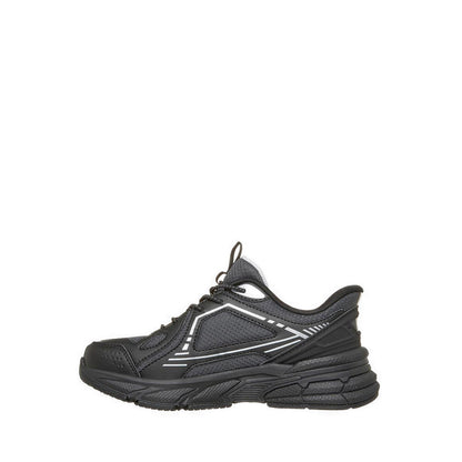 Skechers Slip-Ins Boy's Shoes Retro Graph (Grade School / Teen) - Black