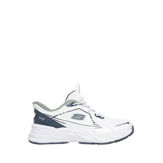 Skechers Slip-Ins Boy's Shoes Retro Graph (Grade School / Teen) - White