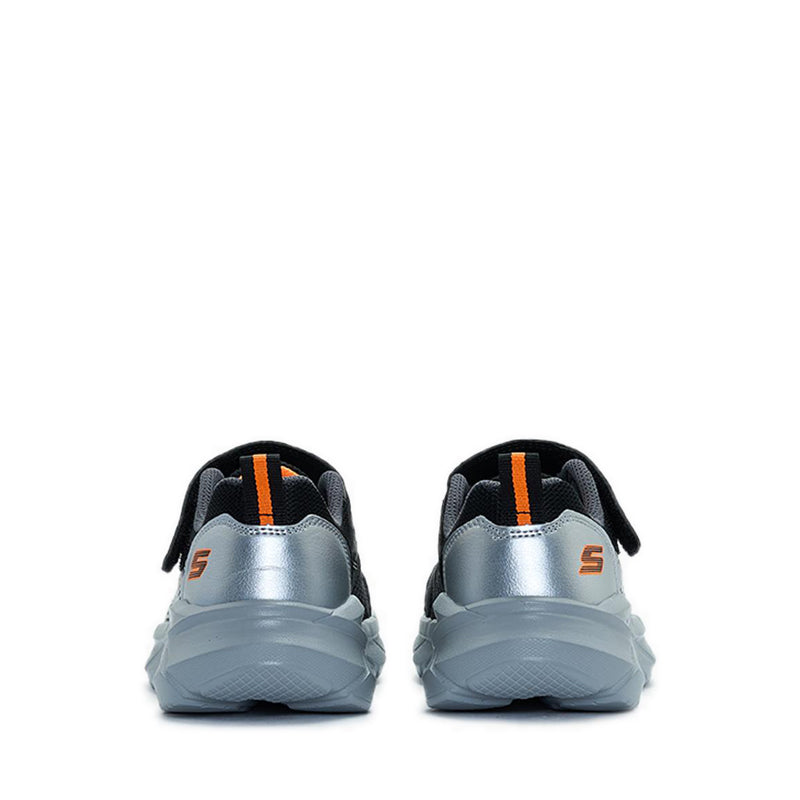Skechers Skech Cage Boy's Lifestyle Shoes - Black