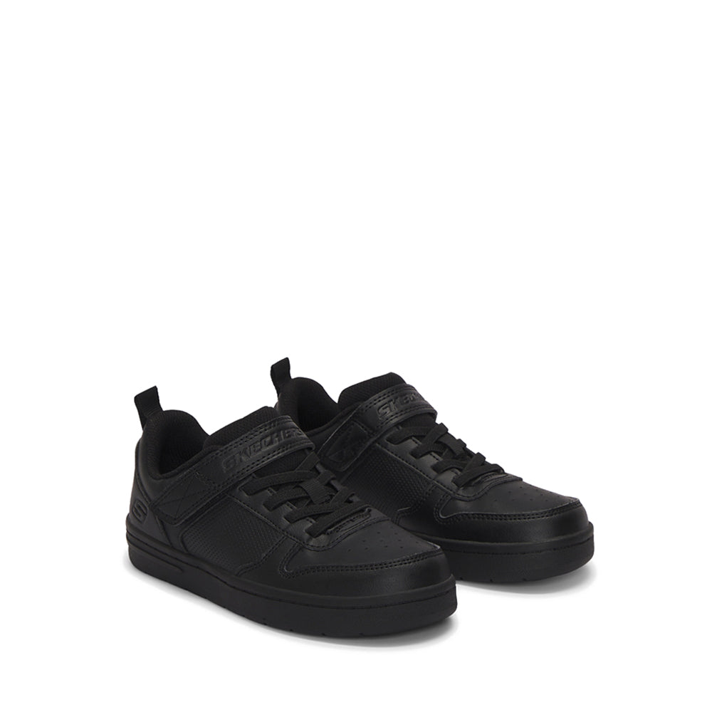 Skechers Smooth Street Boy's Shoes - Black