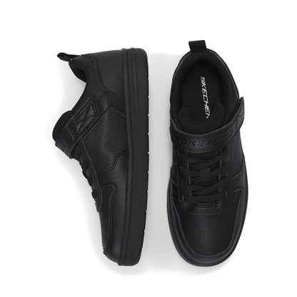 Skechers Smooth Street Boy's Shoes - Black