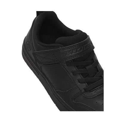 Skechers Smooth Street Boy's Shoes - Black