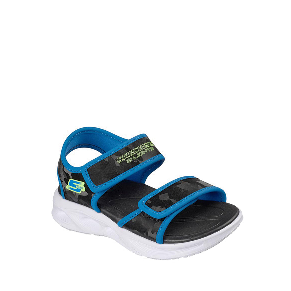 Skechers Sola Glow Sandal Boy's Lifestyle Shoes - Black