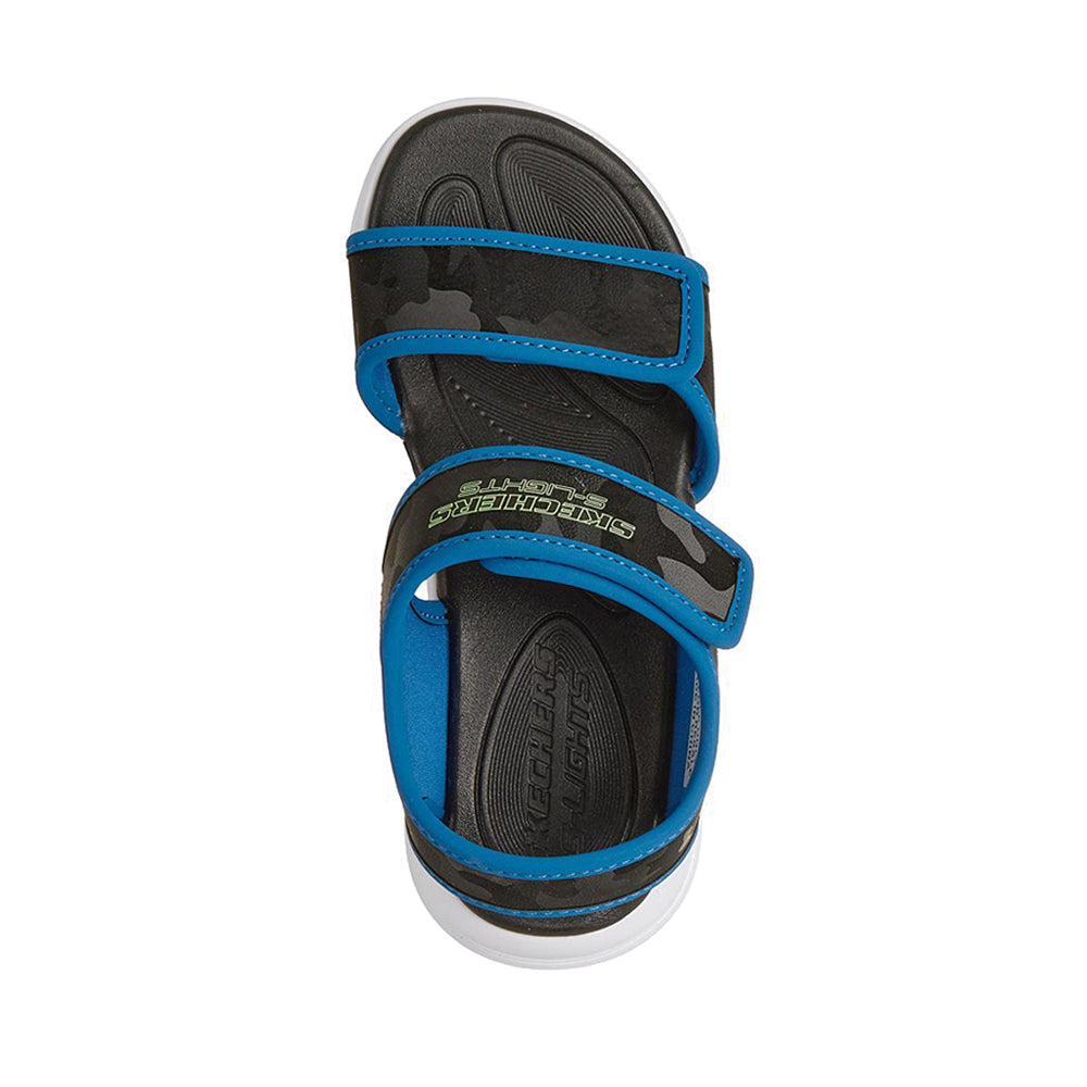 Skechers Sola Glow Sandal Boy's Lifestyle Shoes - Black