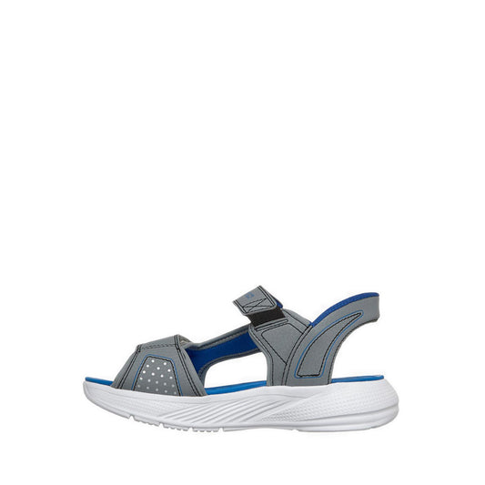 Skechers Microspec-Splash Boy's Lifestyle Shoes - Grey