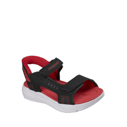 Skechers Slip-ins Microspec-Splash Boy's Lifestyle Shoes (Grade School / Teen) - Black
