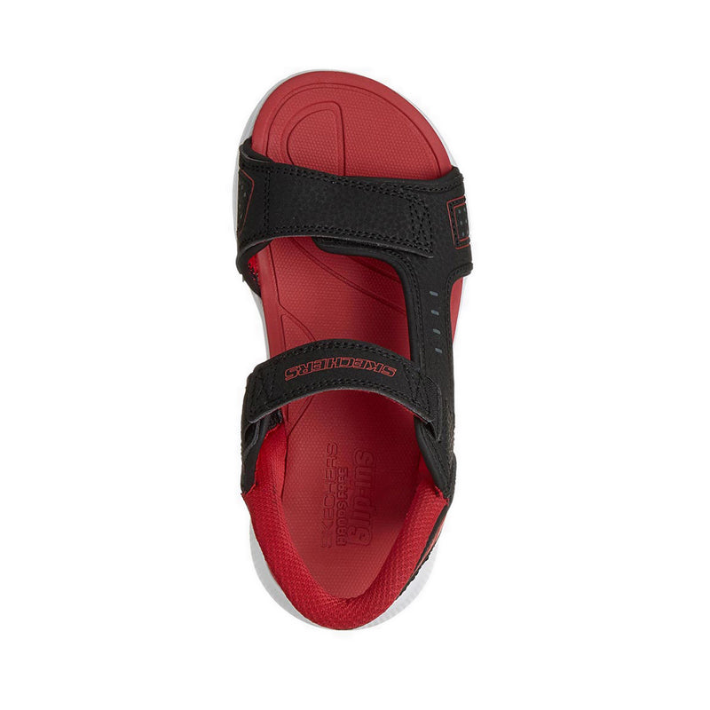 Skechers Slip-ins Microspec-Splash Boy's Lifestyle Shoes (Grade School / Teen) - Black