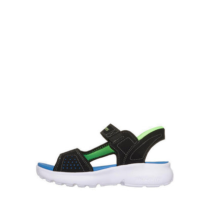 Skechers Slip-Ins Razor Splash Boy's Lifestyle Shoes - Black (Grade School/Teen)