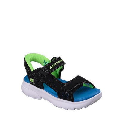 Skechers Slip-Ins Razor Splash Boy's Lifestyle Shoes - Black (Grade School/Teen)