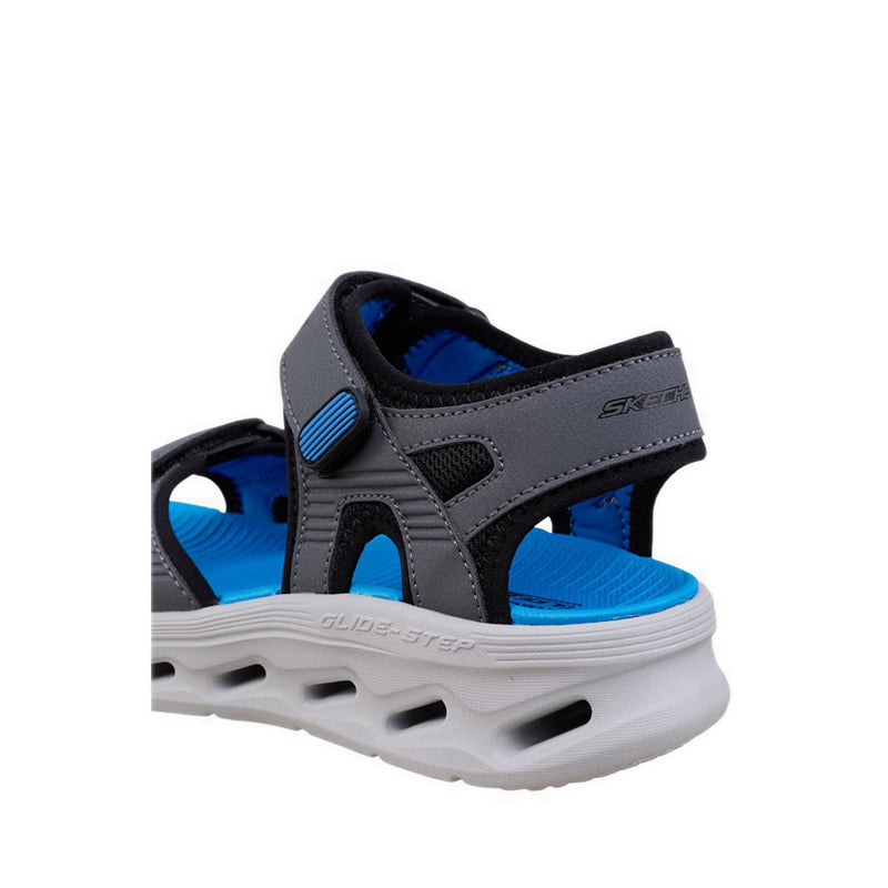 Skechers Go Walk Glide-Step 2.0 Sandal Boy's Lifestyle Shoes - Charcoal