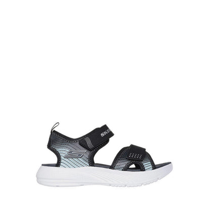 Skechers Microspec-Splash Boy's Lifestyle Shoes - Black (Grade School/Teen)