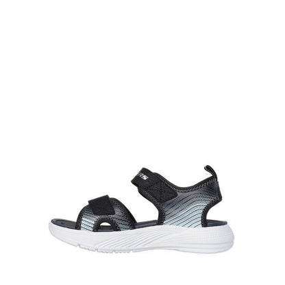Skechers Microspec-Splash Boy's Lifestyle Shoes - Black (Grade School/Teen)