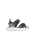 Skechers Microspec-Splash Boy's Lifestyle Shoes - Black