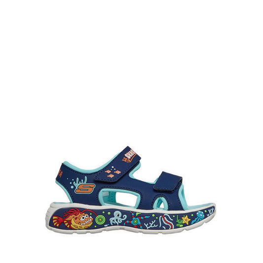 Skechers Play Scene Splash Boys's Lifestyle Shoes (Play School) - Navy
