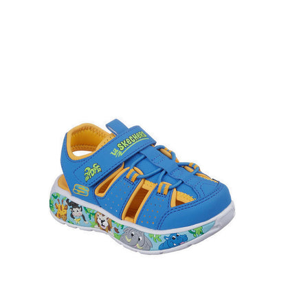 Skechers Play Scene Splash Boys's Lifestyle Shoes (Play School) - Blue