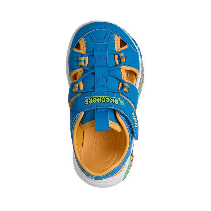 Skechers Play Scene Splash Boys's Lifestyle Shoes (Play School) - Blue