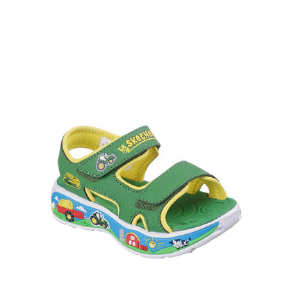 Skechers Play Scene Splash Boy's Lifestyle Shoes - Green