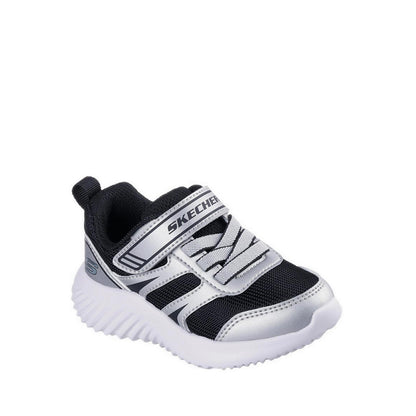 Skechers Bounder Boy's Lifestyle Shoes (Play School) - Silver