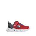 Skechers Lil' Glide Step Lights Boy's Leisure Shoes - Red