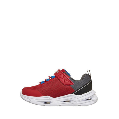 Skechers Lil' Glide Step Lights Boy's Leisure Shoes - Red