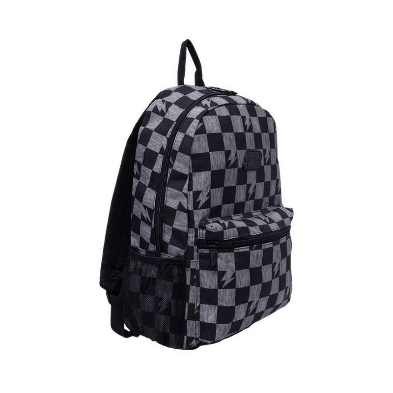Skechers Utility Boy's Backpack Set - Black Checker