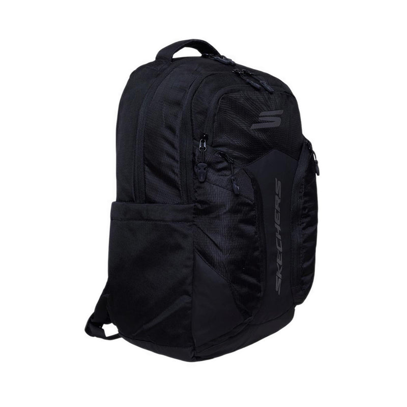 Ske Ascent Reflective Logo Men's Backpack - Black