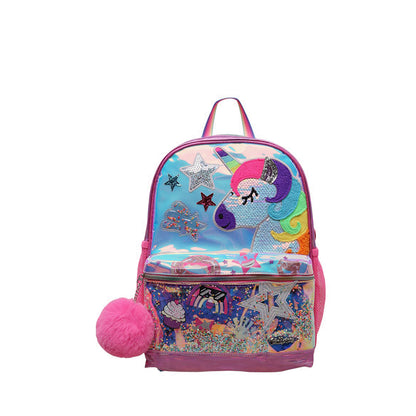Skechers Unicorn Face Girl's Backpack - Multi