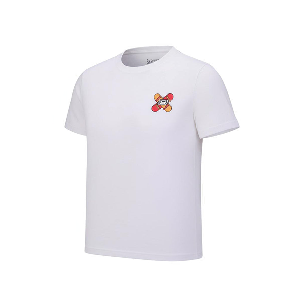 Skechers Boys Dinot-Shirts - White
