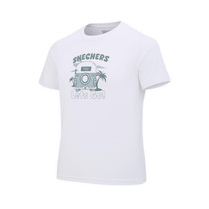 Skechers Boys Outdoor T-Shirt - White