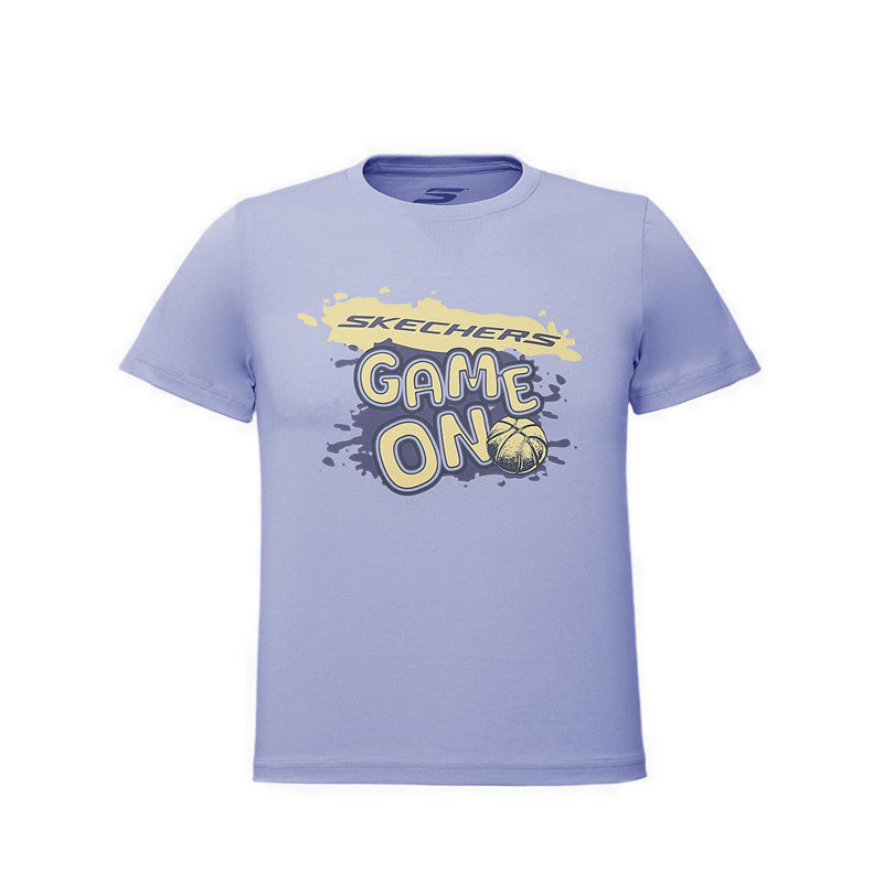 Skechers Boys Ball T-Shirt - Blue
