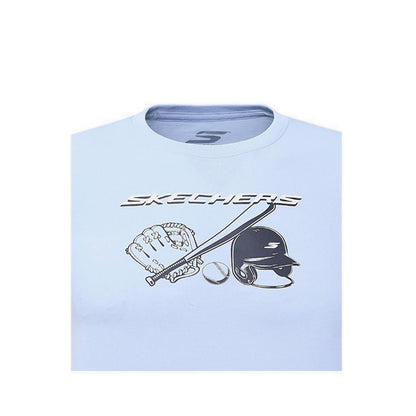 Skechers Boys Baseball T-Shirt - Blue