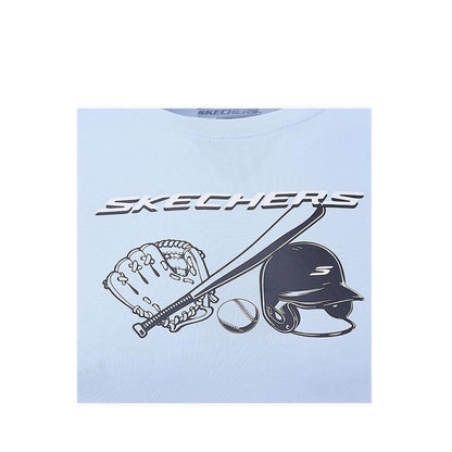 Skechers Boys Baseball T-Shirt - Blue