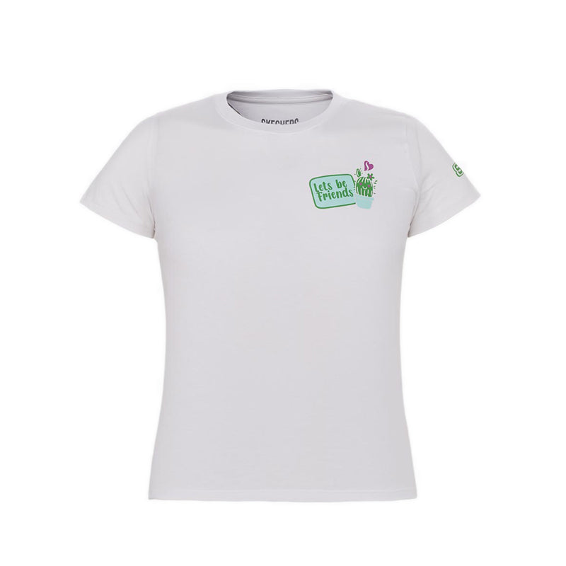 Skechers Girls Toddler Friends T-Shirts - White