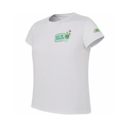 Skechers Girls Toddler Friends T-Shirts - White