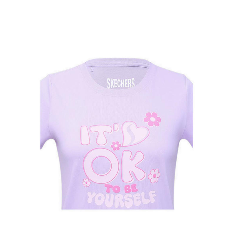 Skechers Girls T-Shirt - Lavender