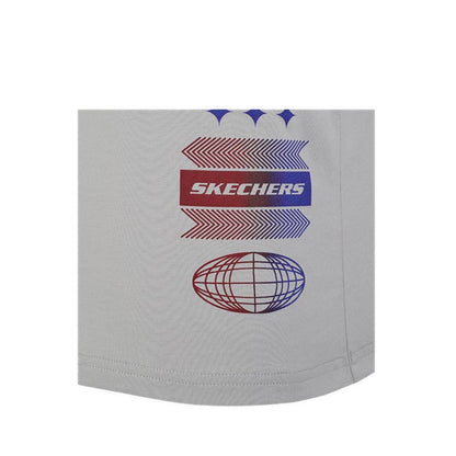 Skechers Men Geo T-Shirts - Belgian Rock
