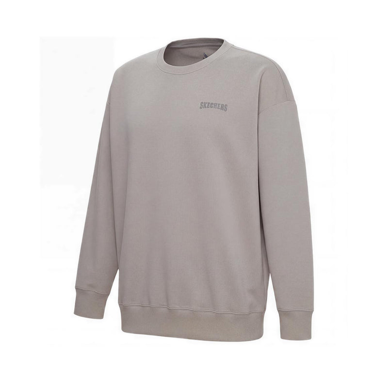 Skechers Men Oversized Hoodie - Grey