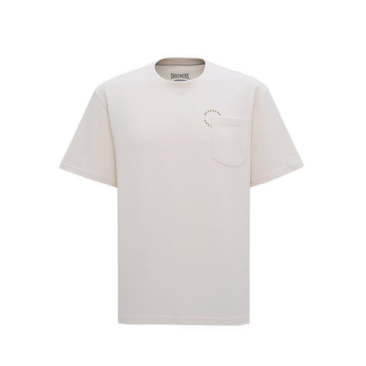 Skechers Men Pocket T-Shirt - Beige