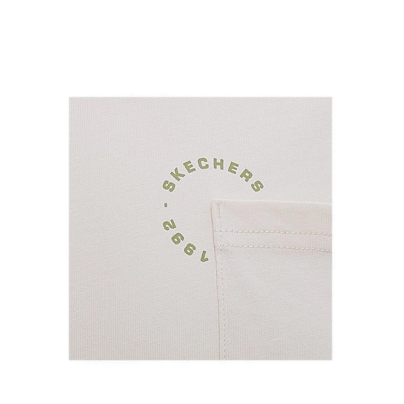 Skechers Men Pocket T-Shirt - Beige