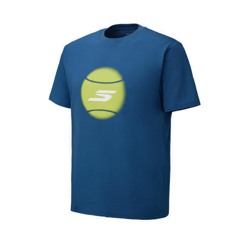 Skechers Men Tenis Tee - Blue