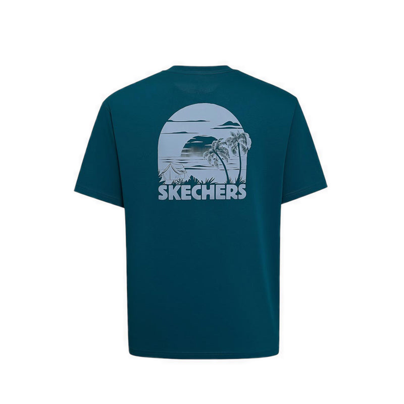 Skechers Men T-Shirt - Green