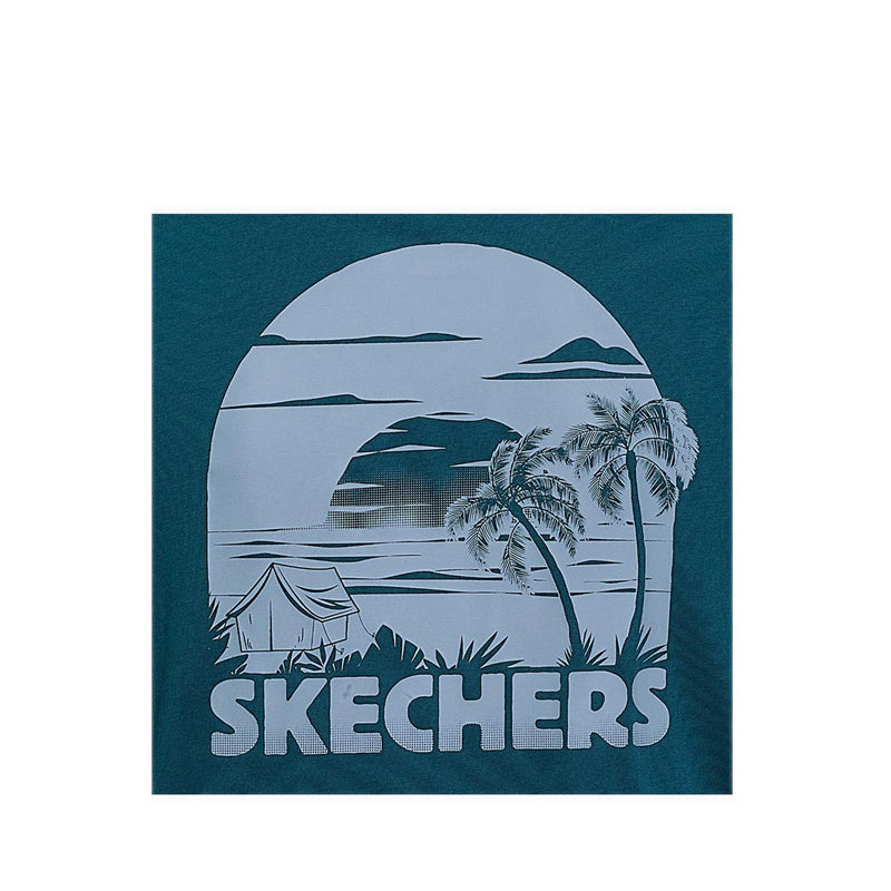 Skechers Men T-Shirt - Green