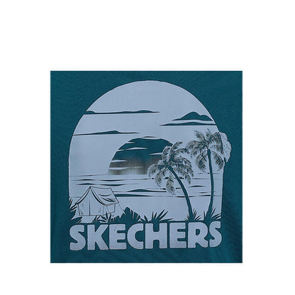 Skechers Men T-Shirt - Green