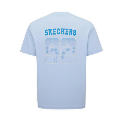 Skechers Men T-Shirt - Blue