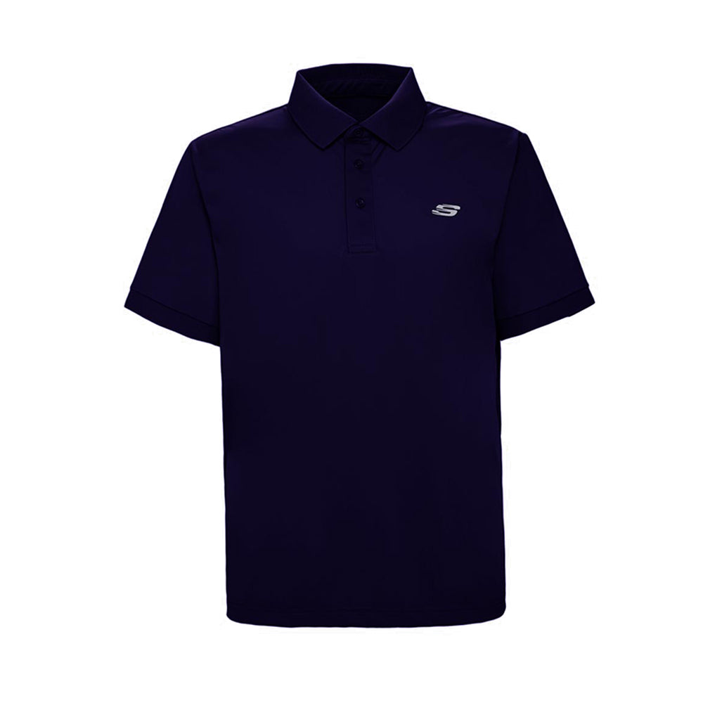 Skechers Men Sports Polo Shirts - Navy
