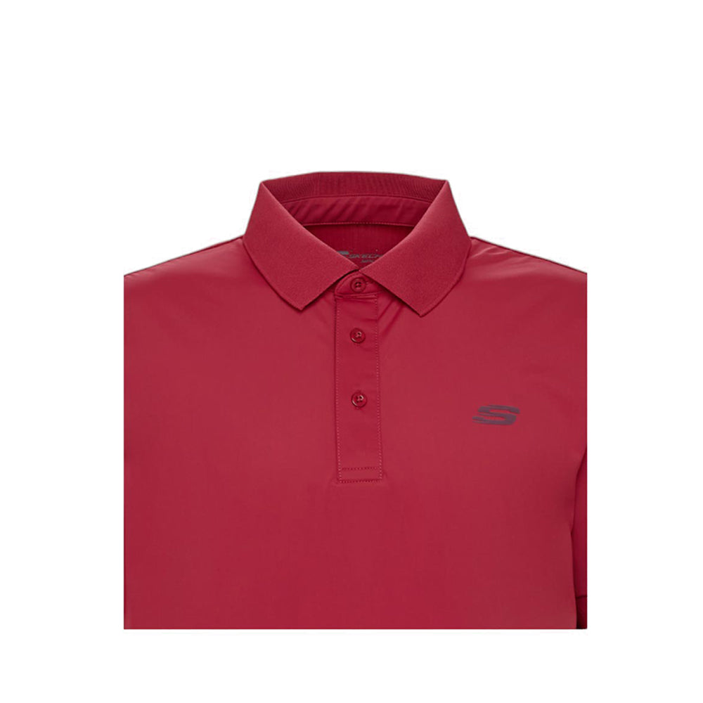 Skechers Men Sports Polo Shirts - Karanda Red